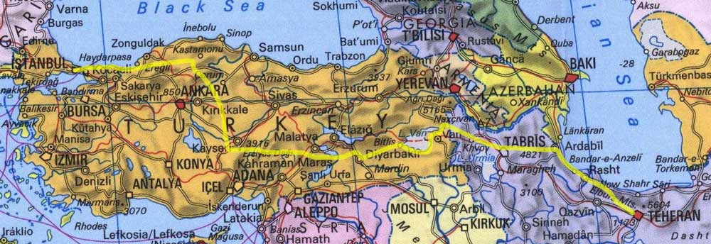 Istanbul---Teheran
