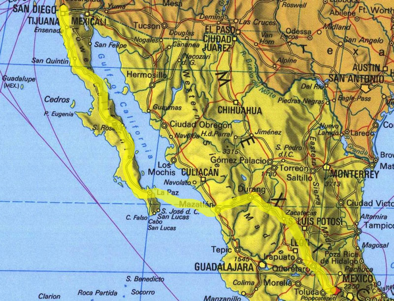san-diego---mexiko-City